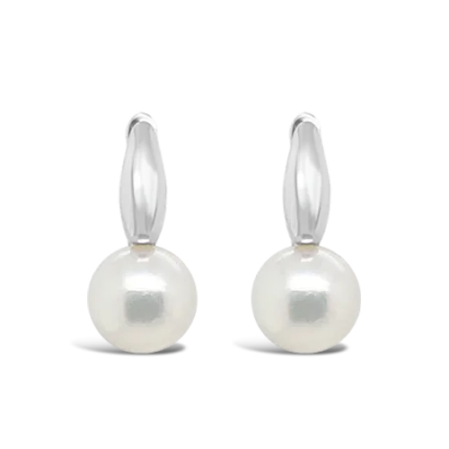 Chic drop earrings for evening events-South Sea Pearl Earrings