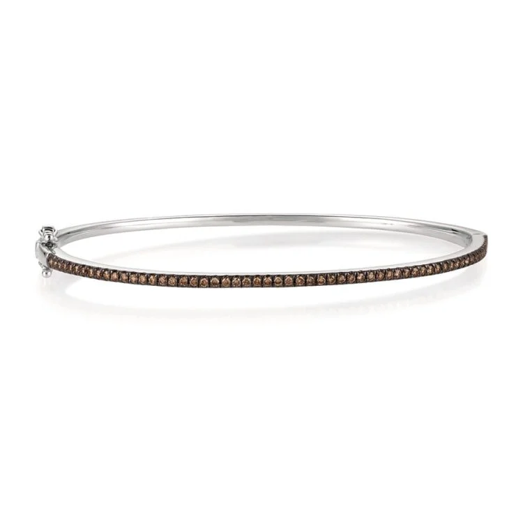 Modern bangles with minimalistic appeal-Le Vian 14K Vanilla Gold Bangle