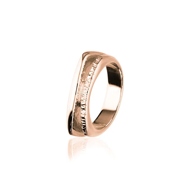 Unique cocktail rings for standout fashion-Meira Rose Gold Ring RR350