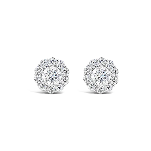 Wedding earrings for brides and bridesmaids-Diamond Earring Jackets