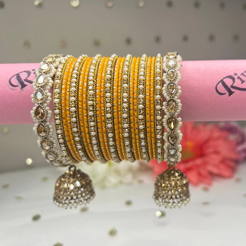 Diamond bangles for luxury fashion-Ariel Yellow