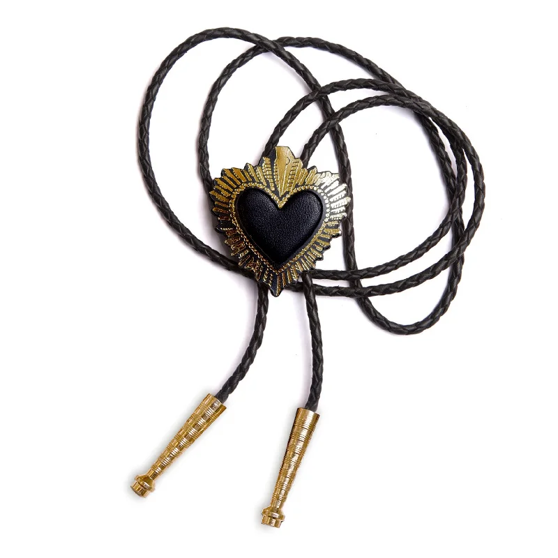 Pearl necklaces for timeless luxury-SACRED HEART . bolo