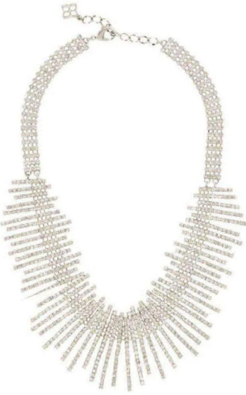 Pearl and diamond necklaces for luxury moments-Art Deco Pave Necklace