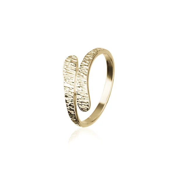 Unique stacking rings for endless combinations-Meira Gold Ring GR354