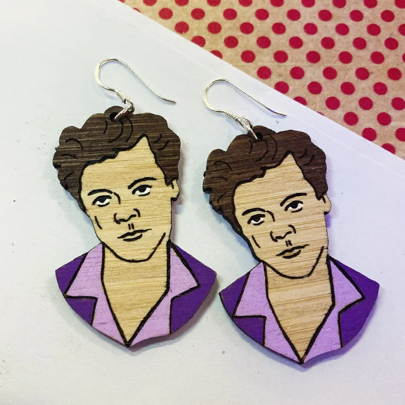 Elegant teardrop earrings for formal occasions-Dangles: Harry Styles