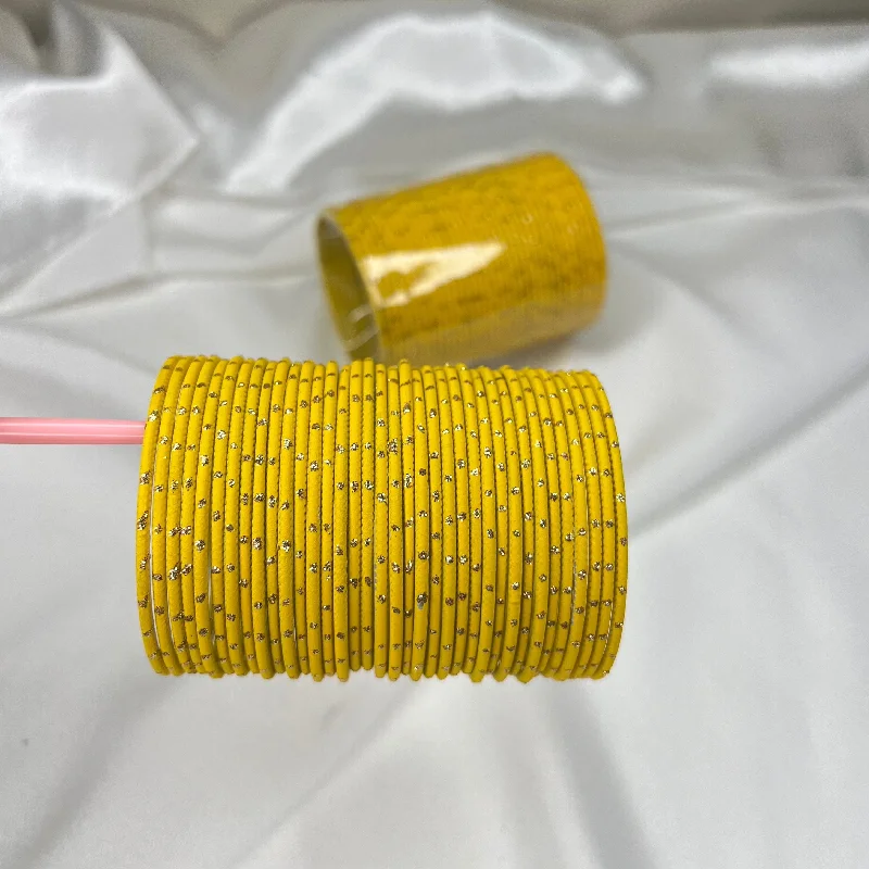 Adjustable bangles for a perfect fit-Rapunzel Plain - Yellow