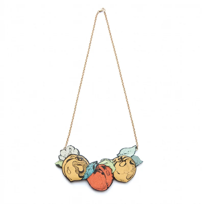 Designer necklaces for high-end jewelry lovers-PEACH BRANCH . necklace