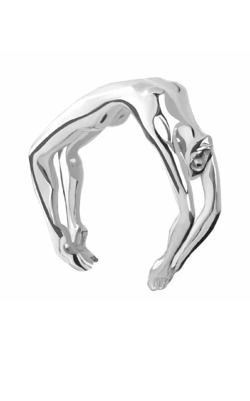 Adjustable rings with unique designs-Louise Sterling Silver Ring