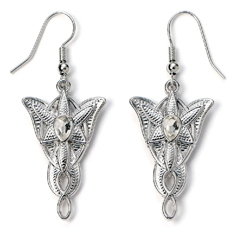 Sparkly stud earrings for adding glamour to your look-Lord of the Rings Drop Earrings Evenstar