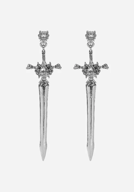 Luxury crystal earrings for upscale occasions-Longclaw Earrings