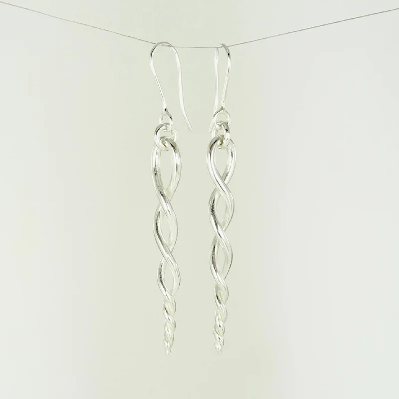 Classic hoop earrings for everyday elegance-Laura Twist Earrings