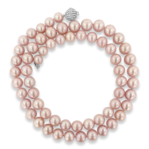 Gold-plated necklaces for timeless style-Kasumiga Pearl Necklace