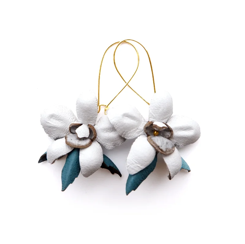 Boho-style earrings for free-spirited fashion-ORCHID . earrings